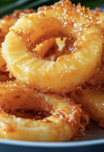Fried Pineapple Rings Recipe