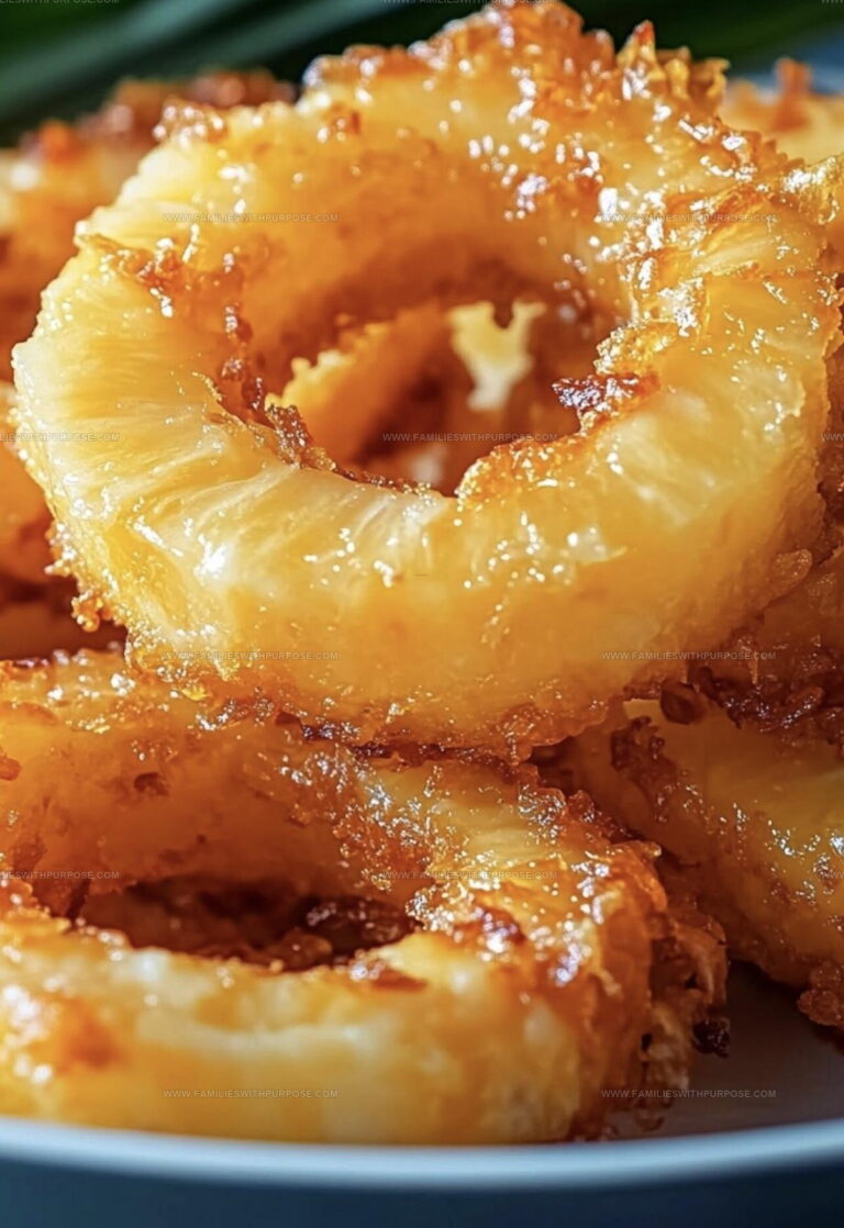 Fried Pineapple Rings Recipe