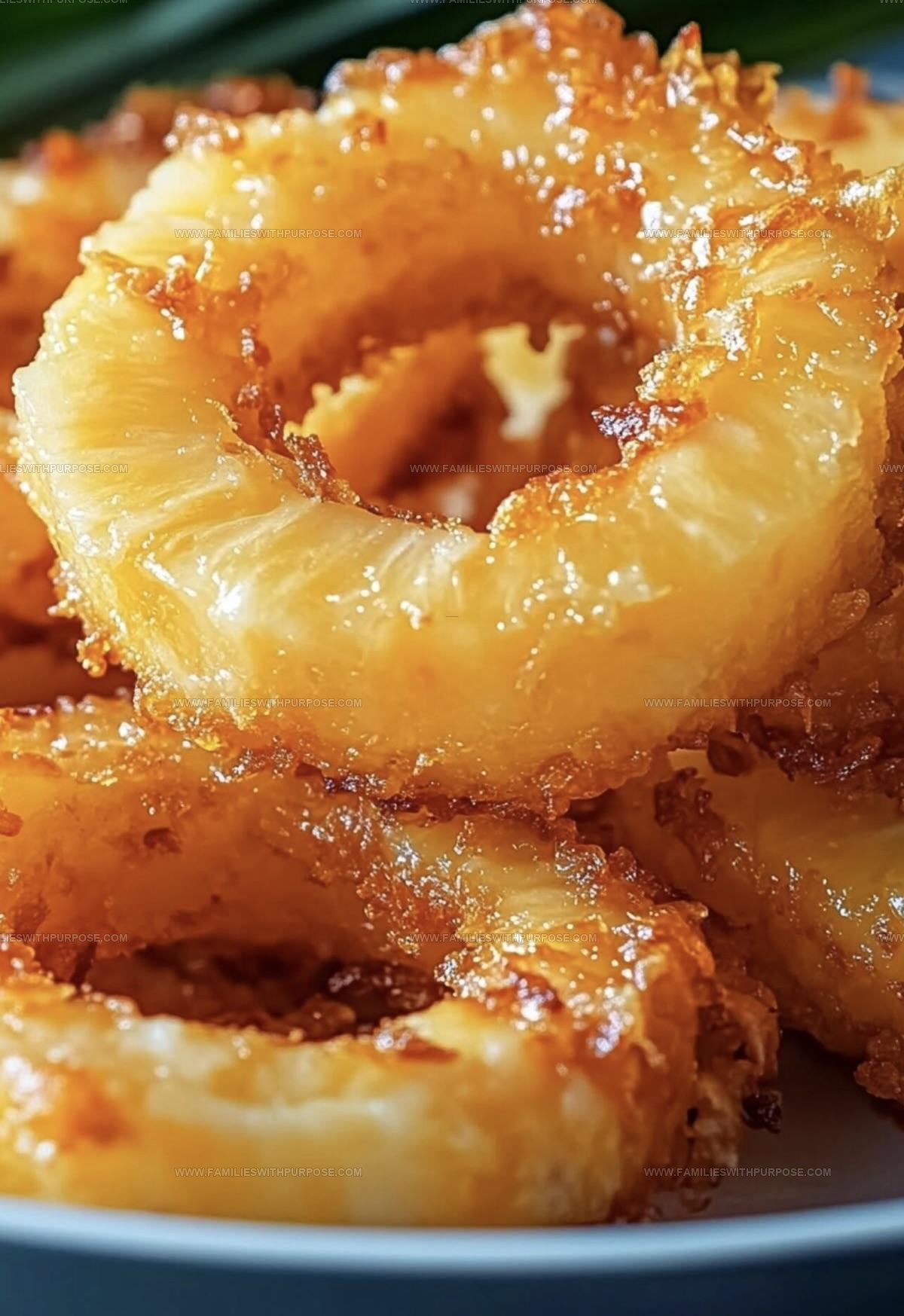 Fried Pineapple Rings Recipe