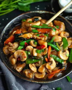 Classic Chinese Moo Goo Gai Pan Recipe