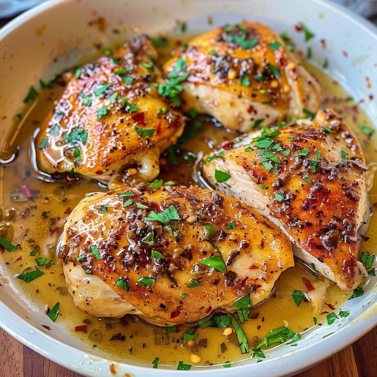 Skillet-Seared Garlic Butter Chicken Recipe
