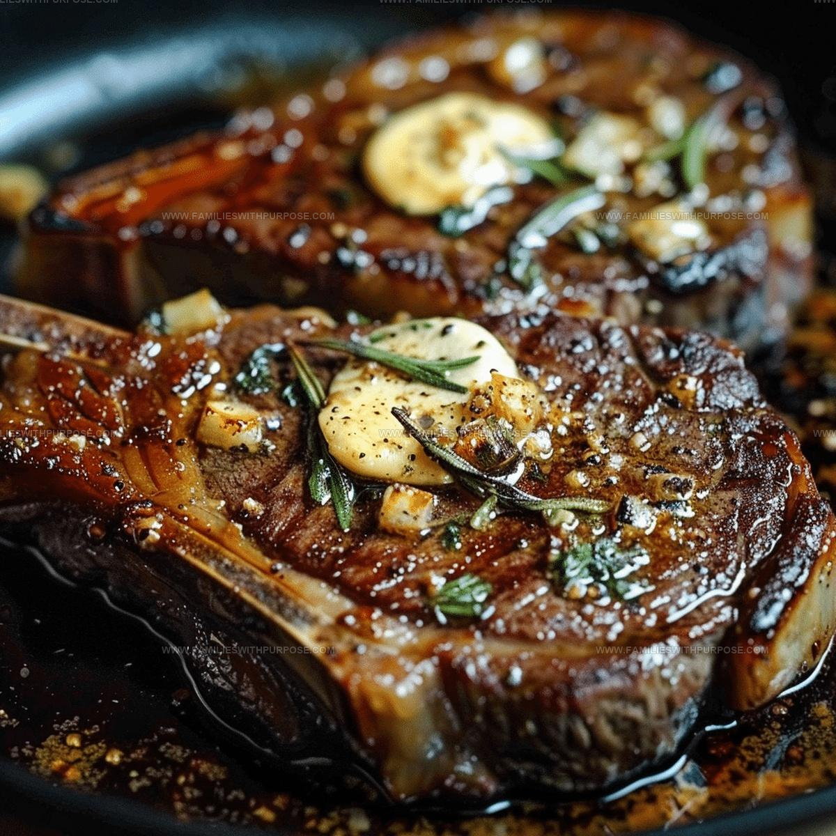 Sizzling Ribeye with Garlic Butter Recipe