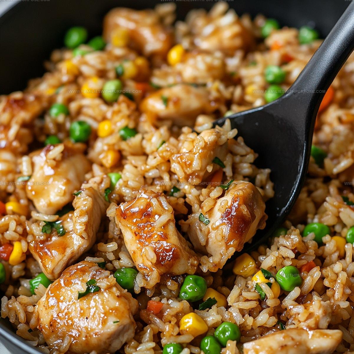 Easy Teriyaki Chicken Fried Rice Recipe
