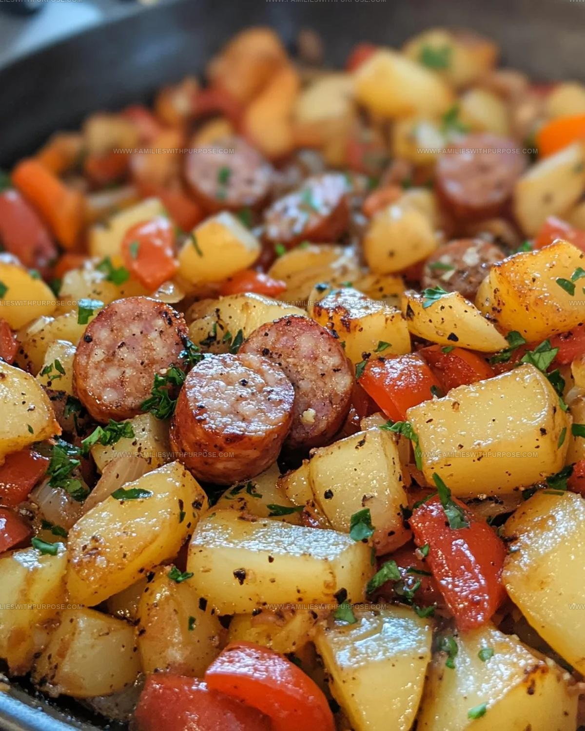Smoked Sausage and Potato Skillet Recipe