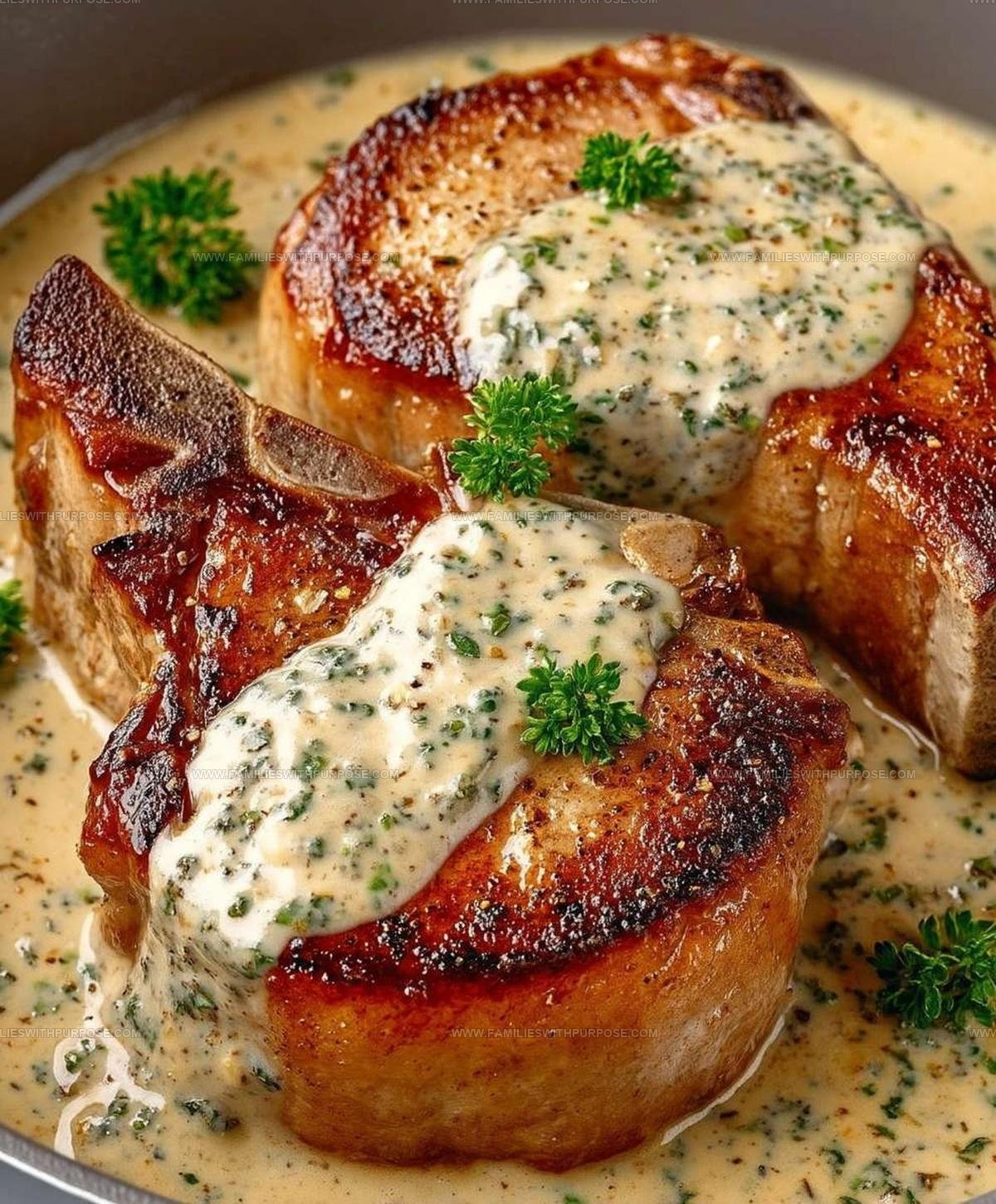 Creamy Ranch Pork Chops Recipe