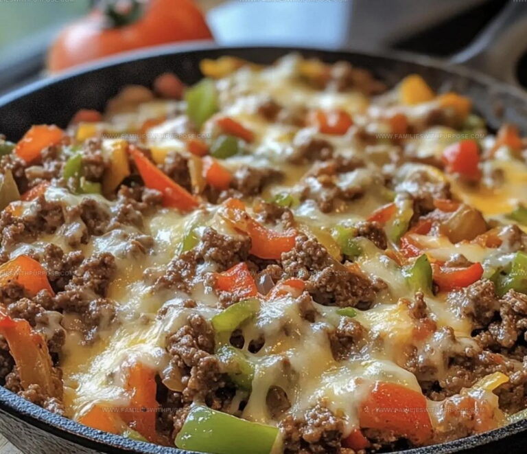 Savory Ground Beef Skillet Recipe