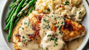 Italian Cream Sauce Garlic Parmesan Chicken Recipe