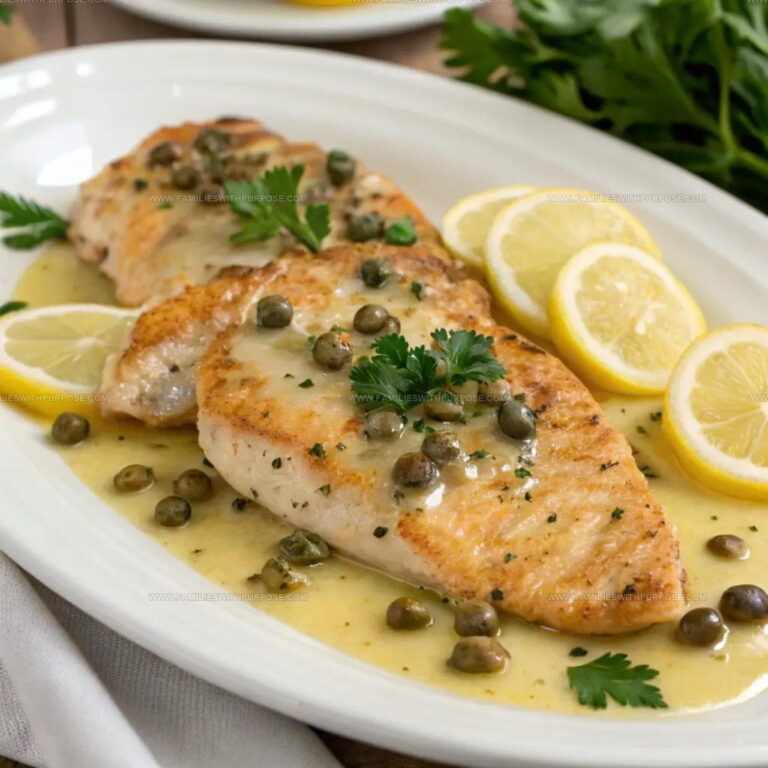 Bright Lemon Caper Chicken Piccata Recipe