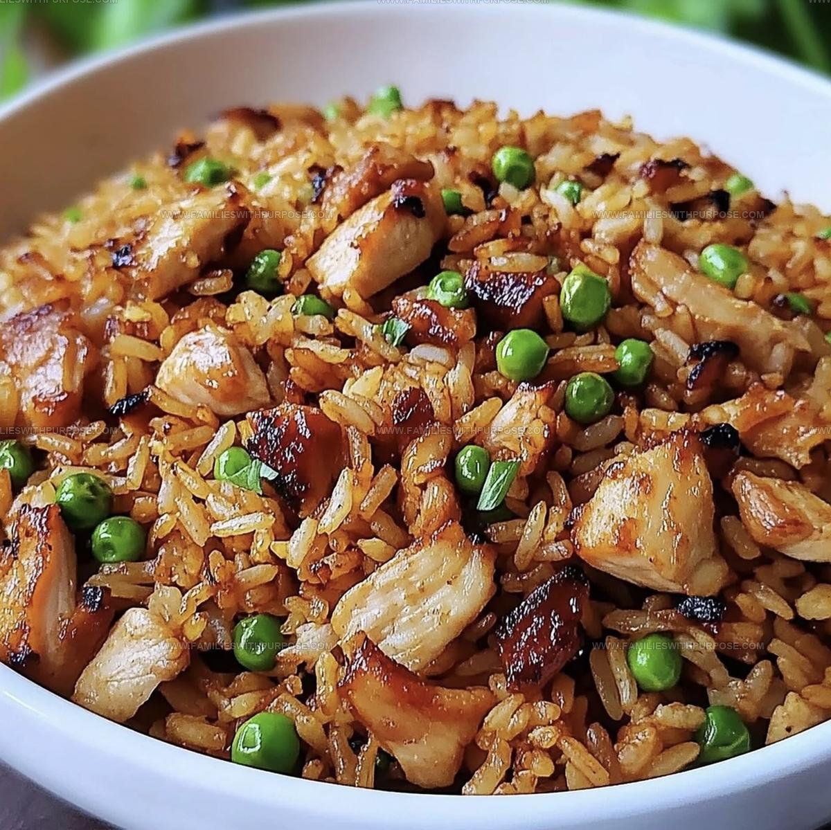 Japanese BBQ Chicken Fried Rice Recipe