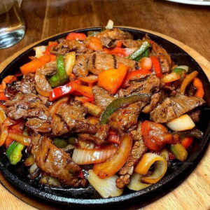 Zesty Steak Fajitas Recipe