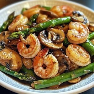 Shrimp And Asparagus Stir Fry Recipe
