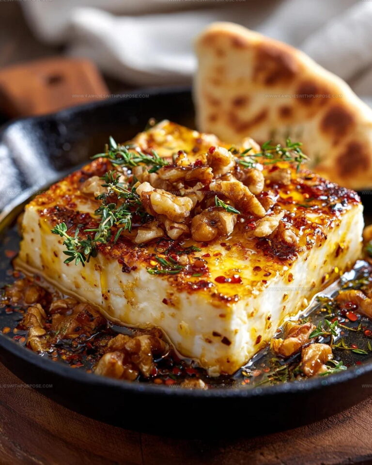 Caramelized Feta With Chili Honey Recipe