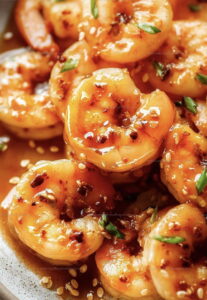 Quick Skillet Honey Garlic Shrimp Recipe