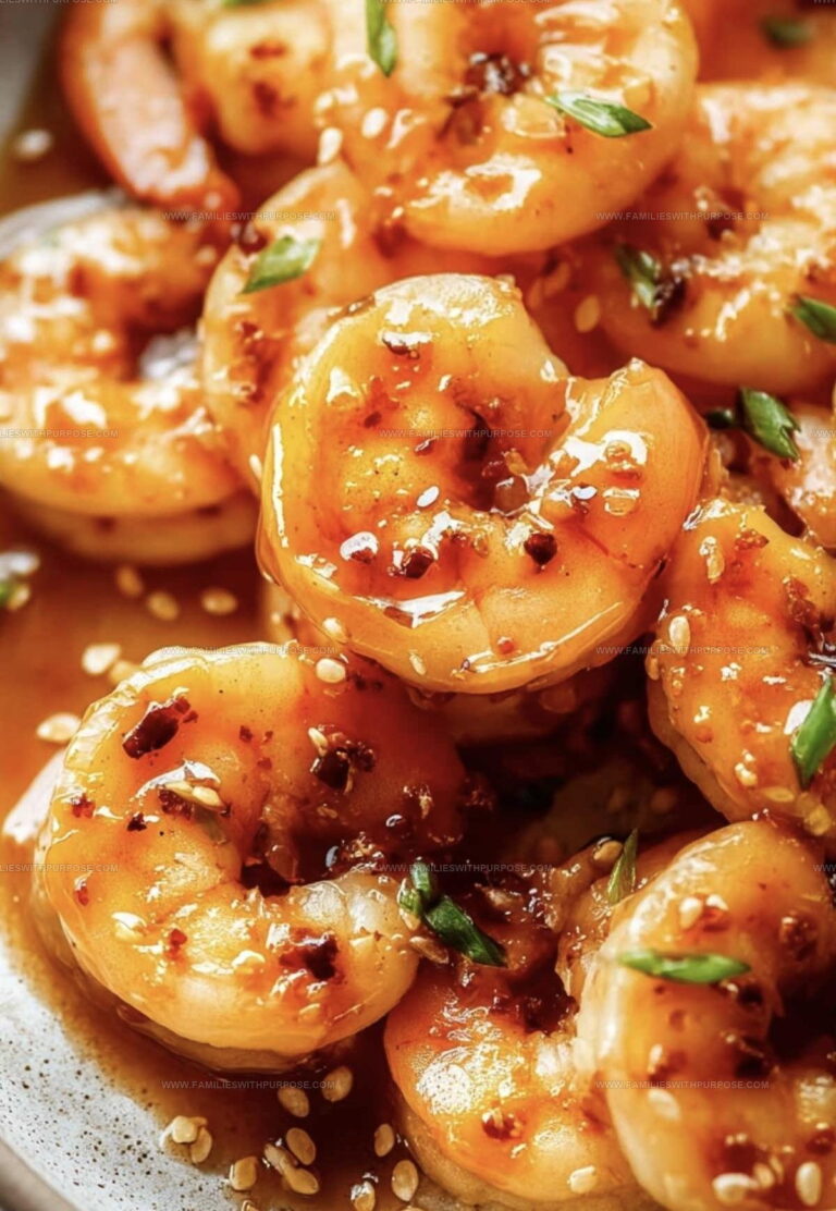 Quick Skillet Honey Garlic Shrimp Recipe
