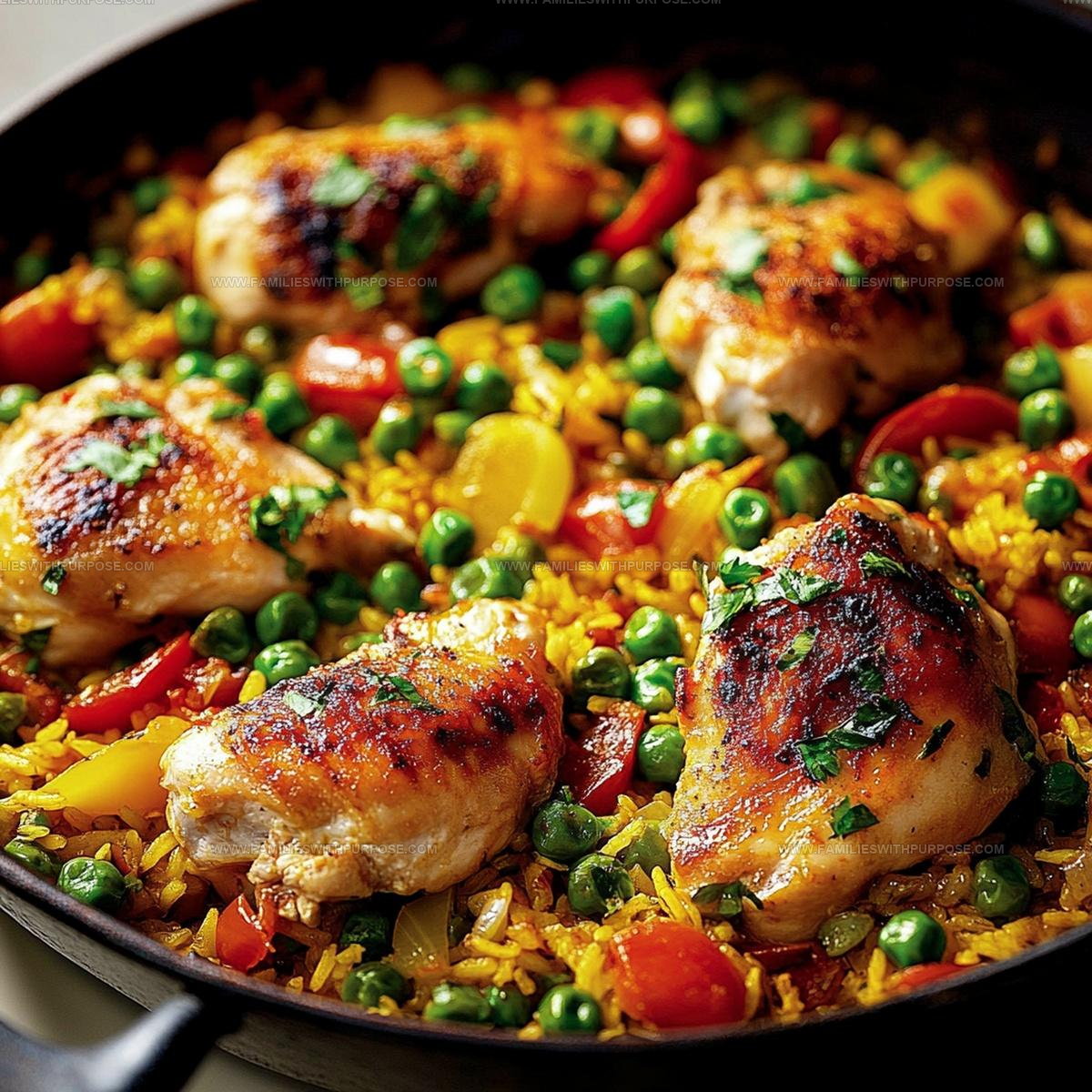 Spanish-Style Chicken Paella Recipe