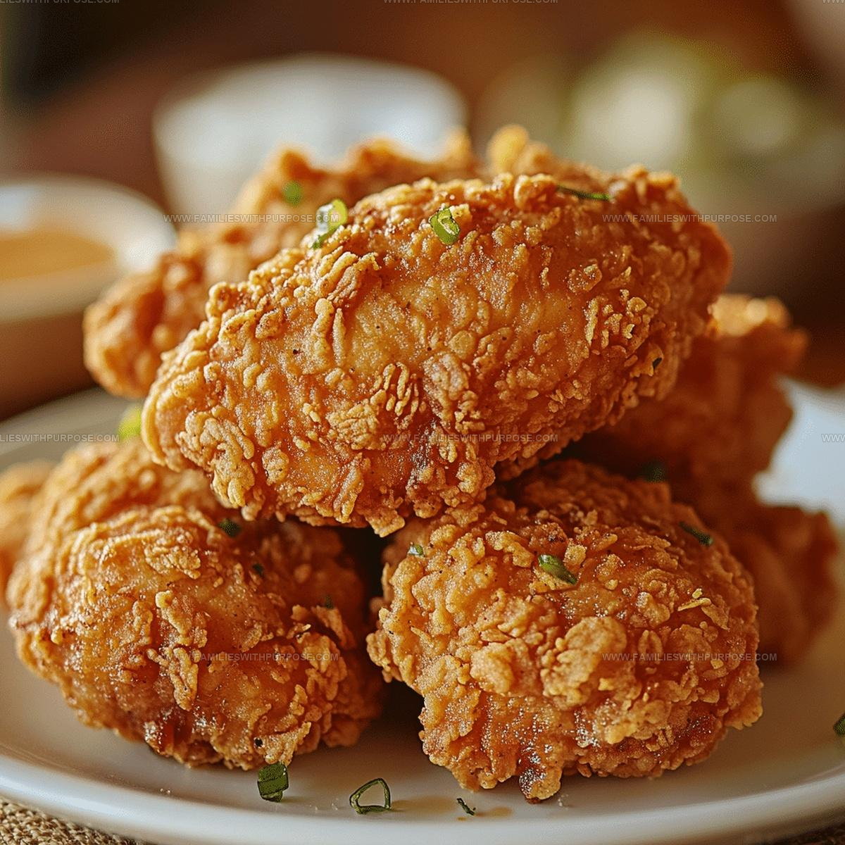 Crispy Bloomin Fried Chicken Recipe