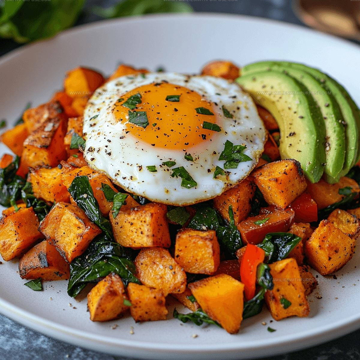 High-Protein Sweet Potato Breakfast Hash Recipe