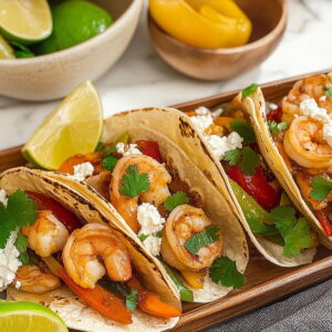 Smoky Shrimp Fajitas Recipe