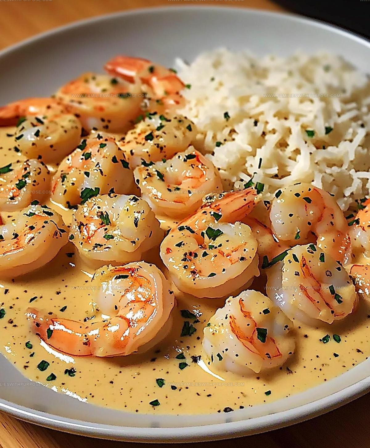Lemon-Cream Garlic Shrimp Recipe
