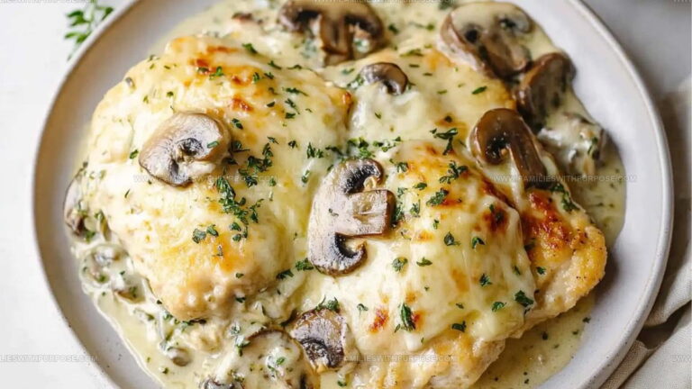 Creamy Mushroom Chicken Recipe