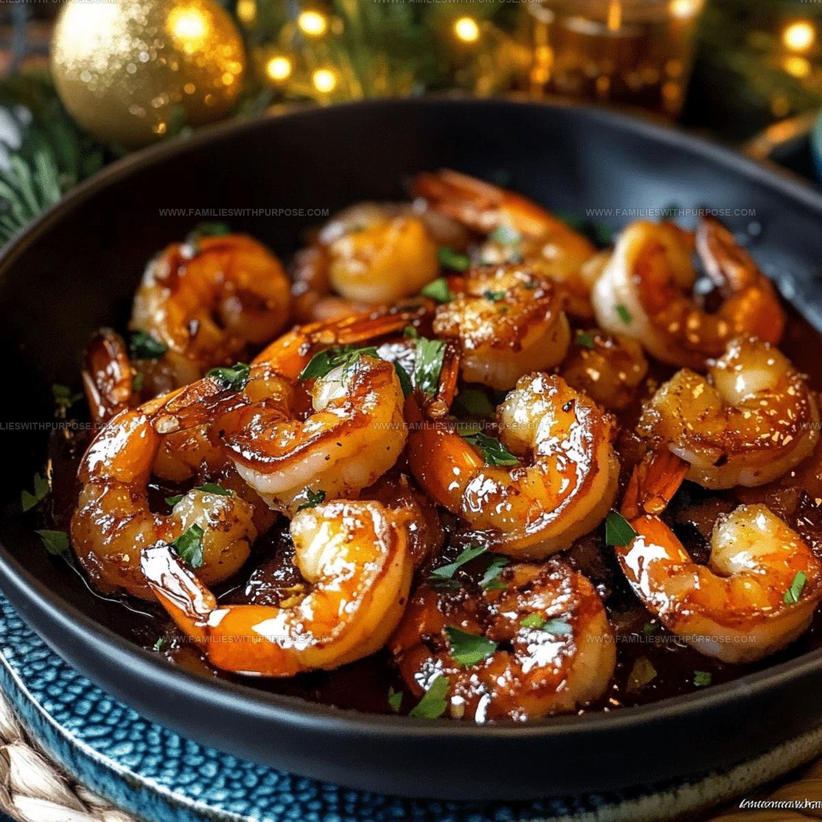 Buttery Honey Garlic Shrimp Recipe