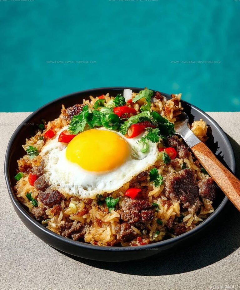 Cheeseburger Fried Rice Recipe
