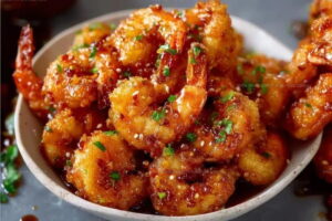 Crispy Hot Honey Fried Shrimp Recipe