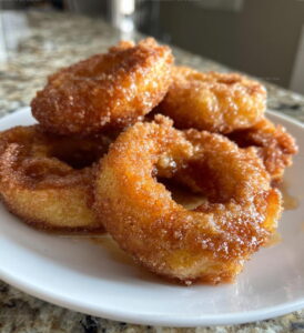 Fried Cinnamon Apple Rings Recipe