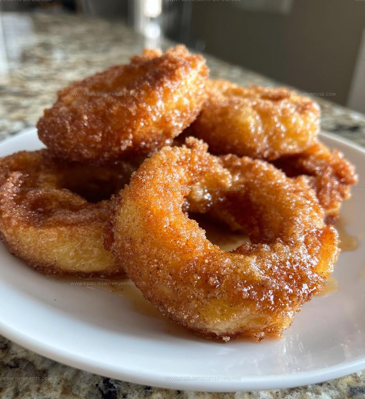 Fried Cinnamon Apple Rings Recipe