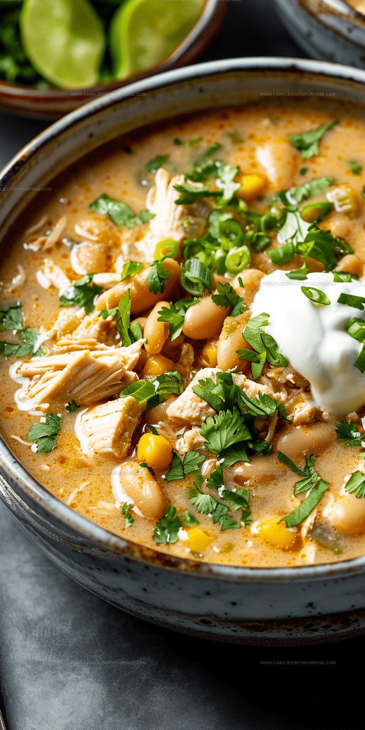 Cozy White Chicken Chili Recipe