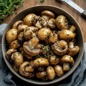 Steakhouse Style Cowboy Mushrooms Recipe