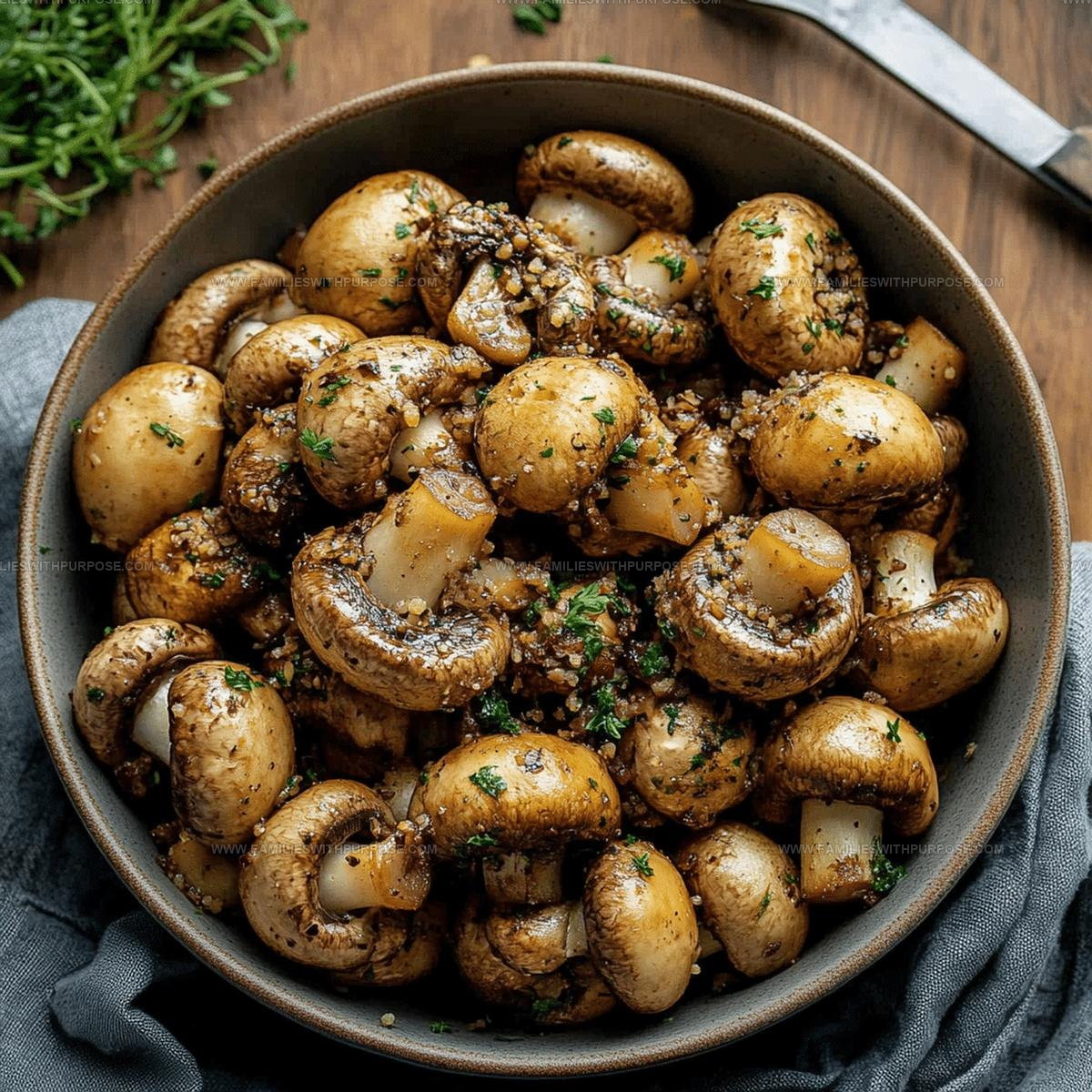 Steakhouse Style Cowboy Mushrooms Recipe