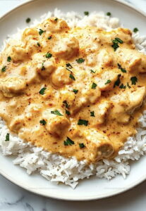 Smothered Chicken Rice Recipe