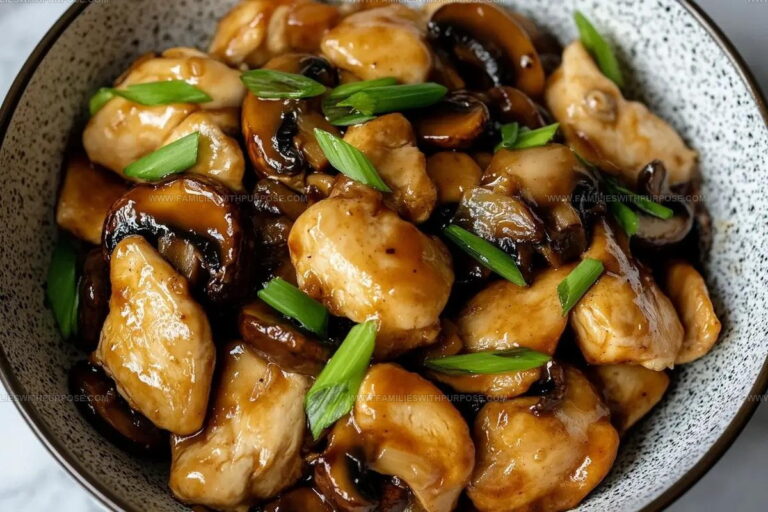 Garlic Mushroom Chicken Stir Fry Recipe