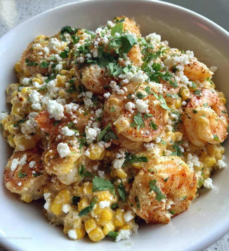 Street-Style Mexican Street Corn Shrimp Recipe