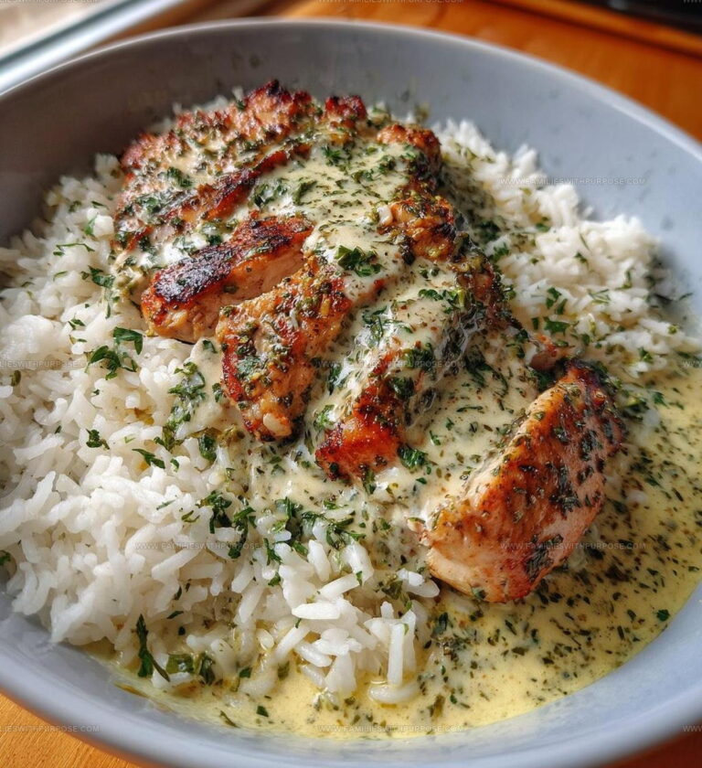 Creamy Herb Chicken Basmati Rice Recipe