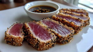 Sesame-Crusted Tuna Steak Recipe