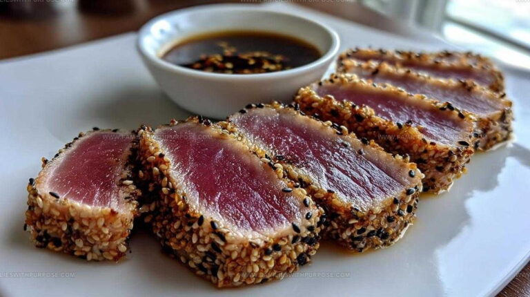 Sesame-Crusted Tuna Steak Recipe