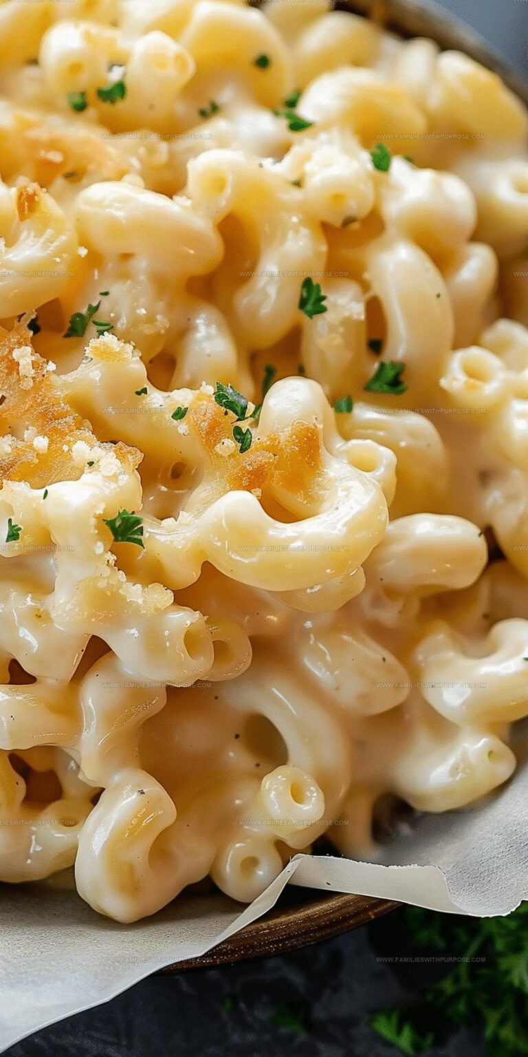 Garlic Parmesan Mac Cheese Recipe