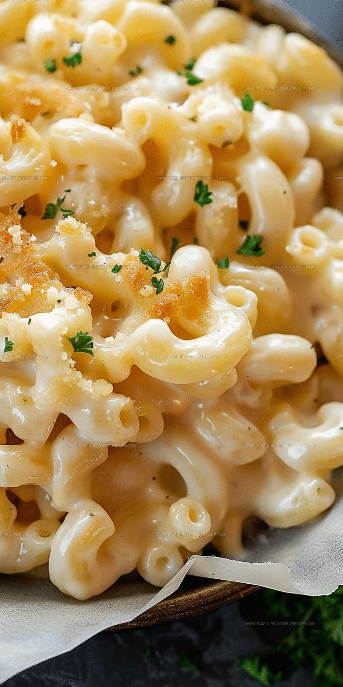 Garlic Parmesan Mac Cheese Recipe