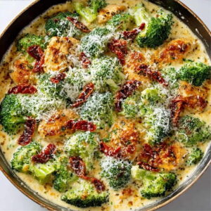 Creamy Garlic Parmesan Broccoli Recipe