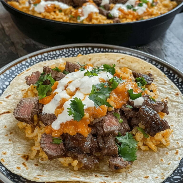 Smoky Steak And Queso Rice Recipe