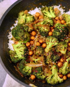 Garlic Broccoli Stir Fry Recipe