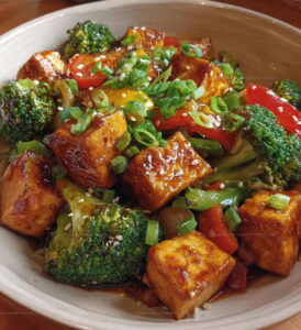 Ginger Soy Tofu Stir Fry Recipe