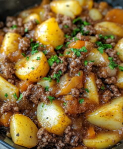 Rustic Ground Beef And Potatoes Recipe