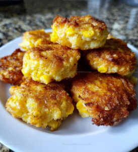 Southern Fried Corn Fritters Recipe