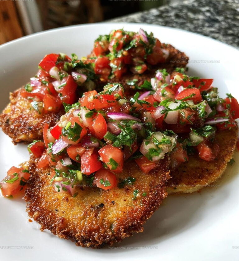 Smoky Fried Green Tomatoes With Fresh Salsa Recipe