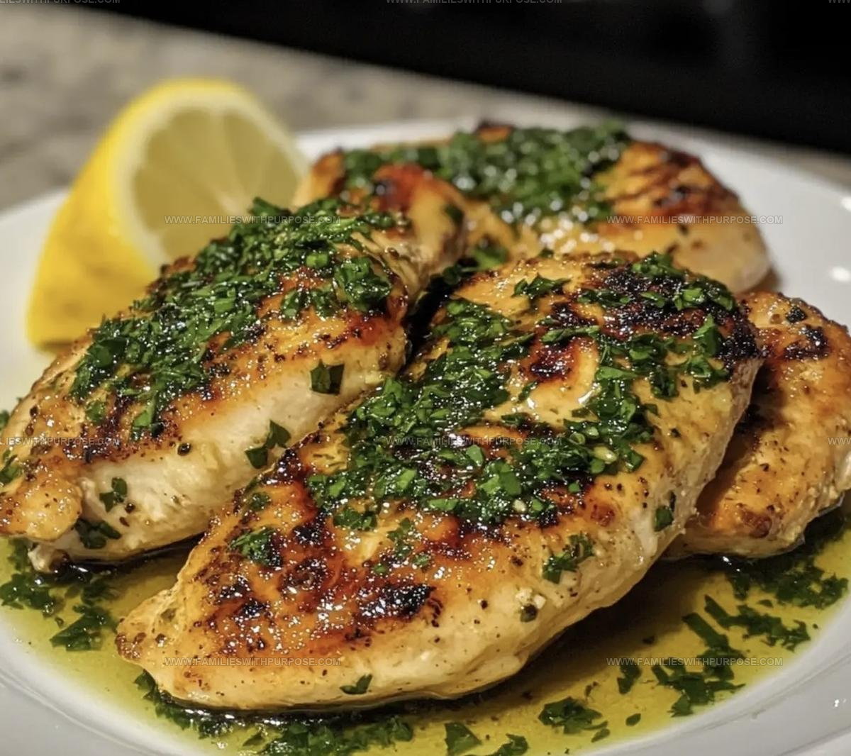 Lemon-Butter Garlic Chicken Recipe