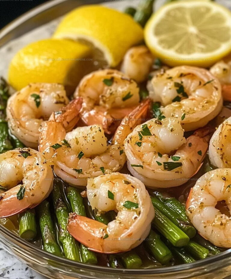 Lemon Garlic Shrimp And Asparagus Recipe