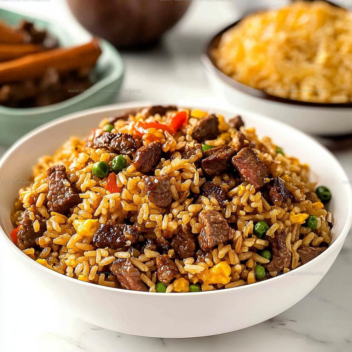 Simple Steak Fried Rice Recipe